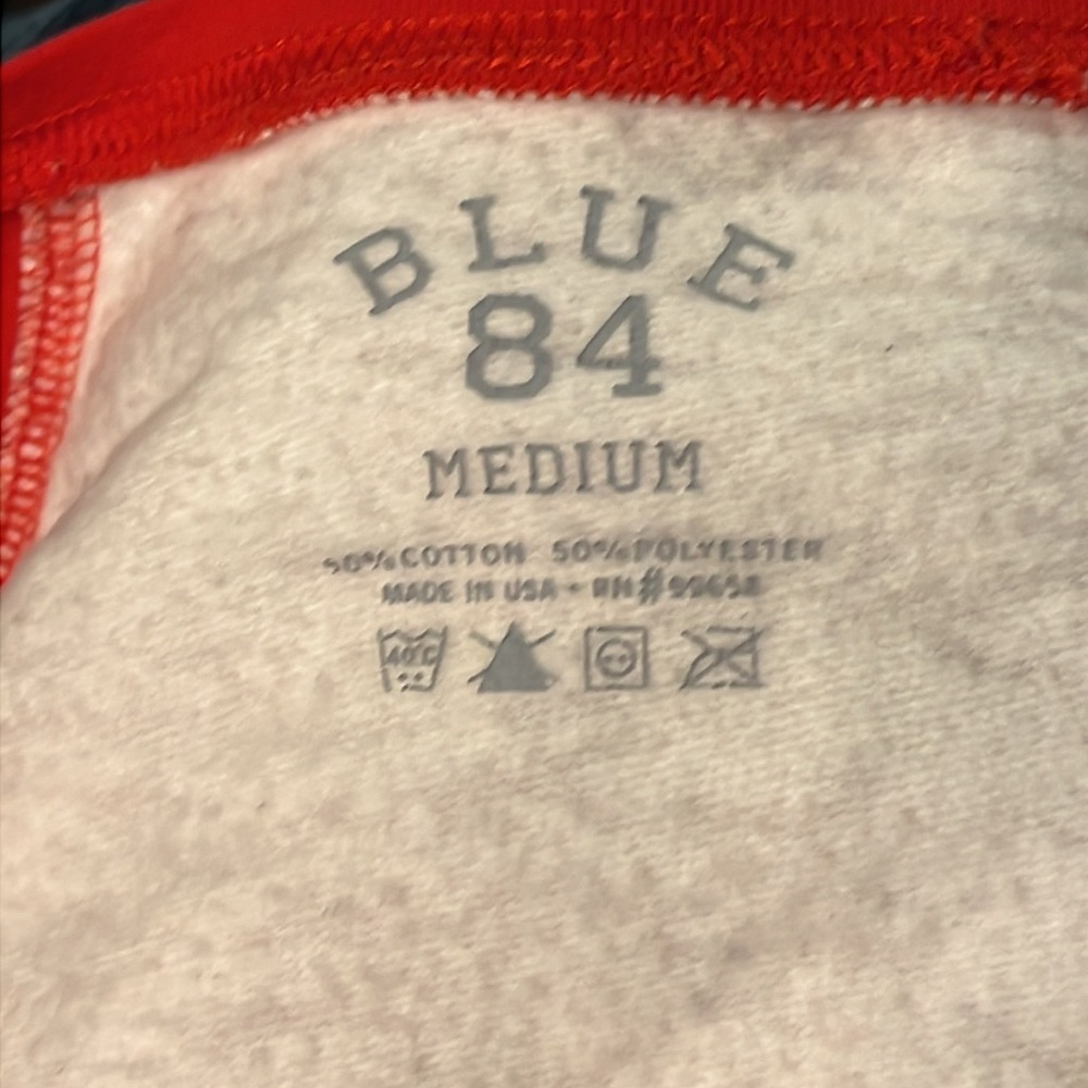 Nebraska Huskers Red & White Lightweight Sweatshirt - Size Medium - Picture 9 of 12